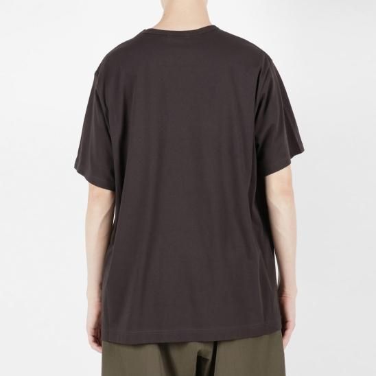 YOHJI YAMAMOTO | ULTIMA REGULAR ROUND NECK SHORT SLEEVES / CHARCOAL