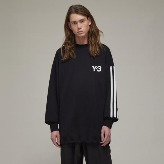 Y-3 ADIDAS YOHJI YAMAMOTO | M CH1 CREW SWEATSHIRT / BLACK