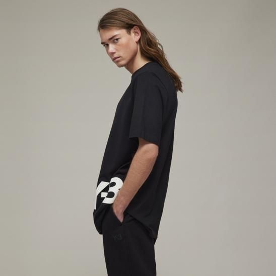 Y-3 ADIDAS YOHJI YAMAMOTO | M CH1 SS TEE LARGE LOGO / BLACK