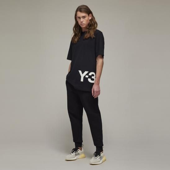 Y-3 ADIDAS YOHJI YAMAMOTO | M CH1 SS TEE LARGE LOGO / BLACK