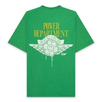 TAIN DOUBLE PUSH | J-1 SHORT SLEEVE T-SHIRTS / GREEN