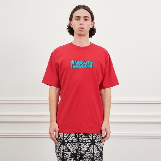 RASSVET | MENS CAPTEK EYES TSHIRT KNIT / RED