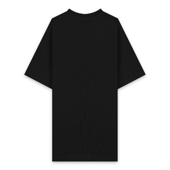 RASSVET | MENS DOG TSHIRT KNIT / BLACK