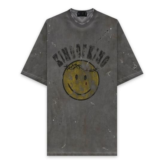 SOMEIT | K.O.K VINTGE TEE / STONE GREY