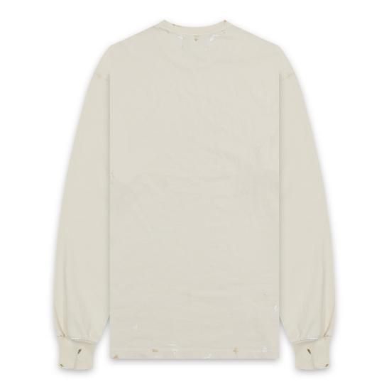 SOMEIT | K.O.K2 L/S VINTGE TEE / VINTAGE WHITE