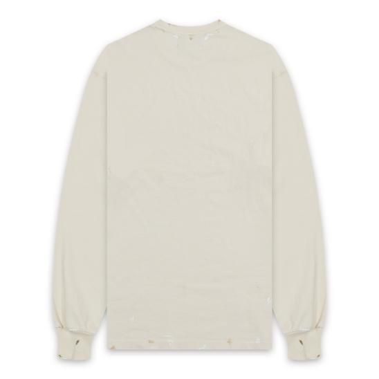 SOMEIT | K.O.K2 L/S VINTGE TEE / VINTAGE WHITE