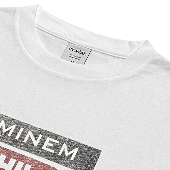 BYWEAR | EMINEM T-SHRT #1 / WHITE