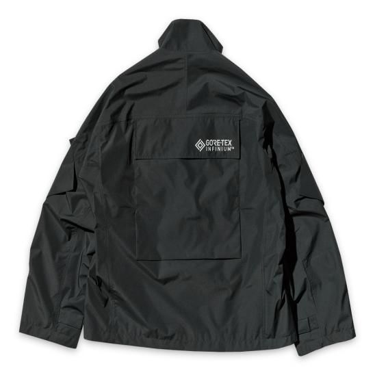 D-VEC X ALMOSTBLACK | GORE-TEX INFINIUM 2L SHIRT JACKET / BLACK