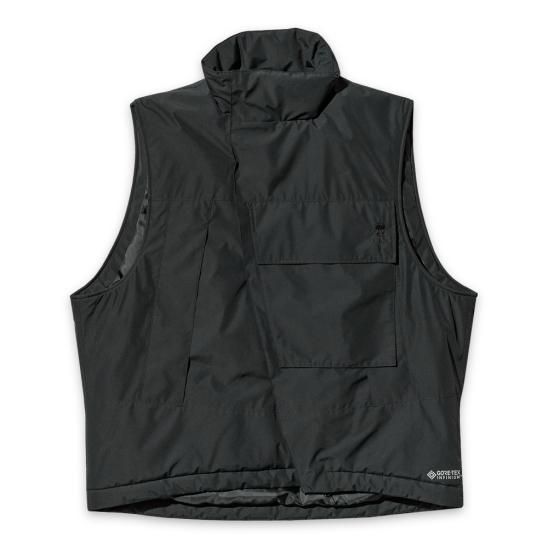 D-VEC X ALMOSTBLACK | GORE-TEX INFINIUM 2L VEST / BLACK