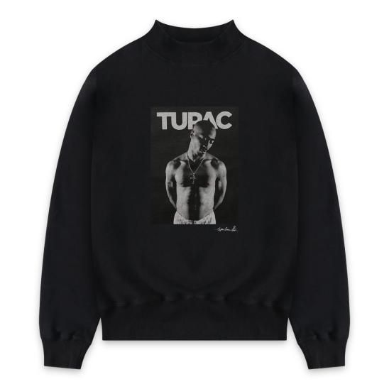 BYWEAR | 2PAC MOCKNECK #7 / BLACK