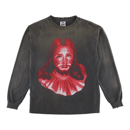 SAINT MXXXXXX(セントマイケル) 商品ページ - B&R LS TEE CLOWN / BLACK