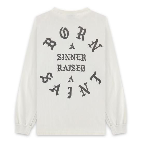 SAINT MXXXXXX | B&R LS TEE CLOWN / WHITE