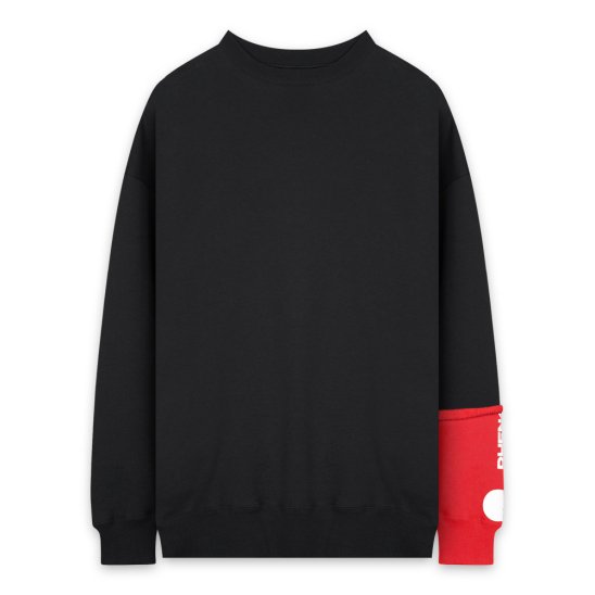 PHENOMENON | MASTERMIND WORLD PHMN EYE on SKULL CREWNECK SWEAT / BLK