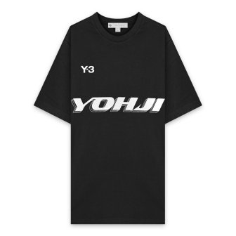 Y-3 ADIDAS YOHJI YAMAMOTO | U GRAPHIC SS TEE / BLACK