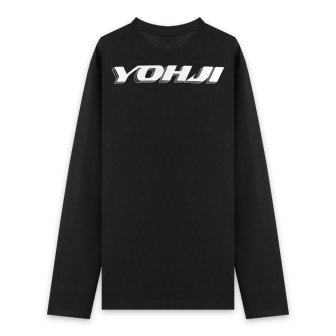 Y-3 ADIDAS YOHJI YAMAMOTO | U GRAPHIC LS TEE / BLACK