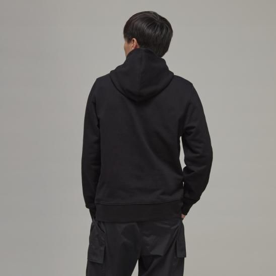 Y-3 ADIDAS YOHJI YAMAMOTO | U GRAPHIC HOODIE / BLACK