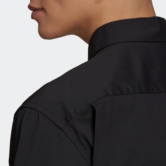 Y-3 ADIDAS YOHJI YAMAMOTO | M CLASSIC C L BUTTON D SHIRT / BLACK