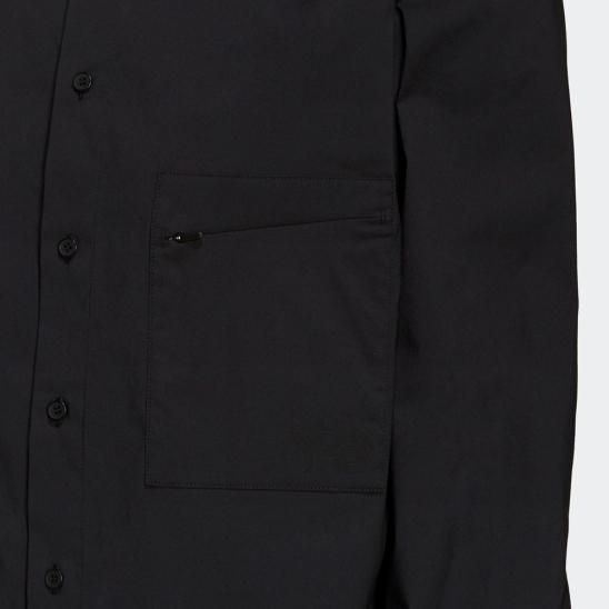 Y-3 ADIDAS YOHJI YAMAMOTO | M CLASSIC C L BUTTON D SHIRT / BLACK