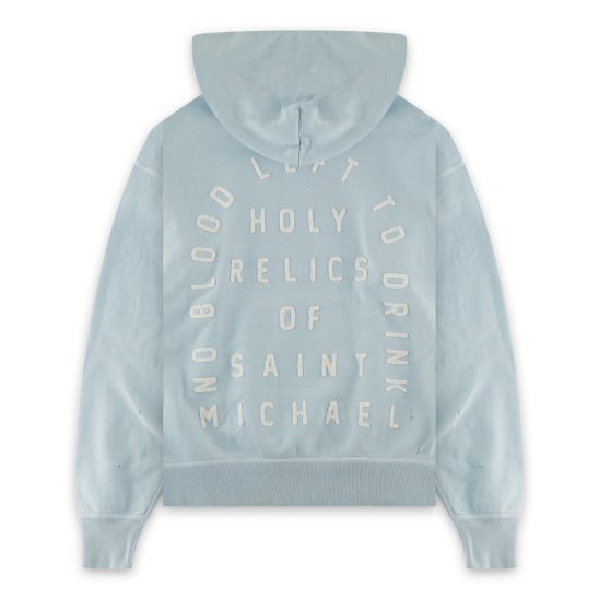 SAINT MXXXXXX | HOODIE FELT / BLUE