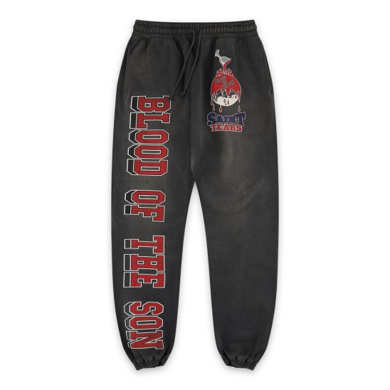 SAINT MXXXXXX | DT SWEAT PANTS HOLY GRAIL / BLACK