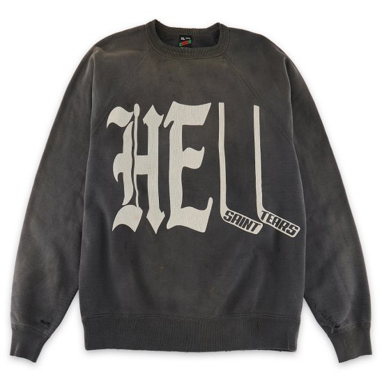 SAINT MXXXXXX | DT SWEAT SHIRT HELL / BLACK