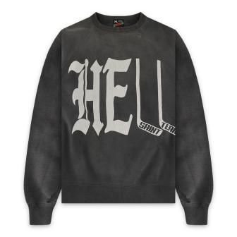 SAINT MXXXXXX | DT SWEAT SHIRT HELL / BLACK