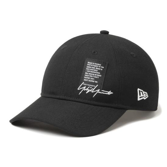 YOHJI YAMAMOTO X NEW ERA | 9THIRTY YY LABEL LOGO / BLACK