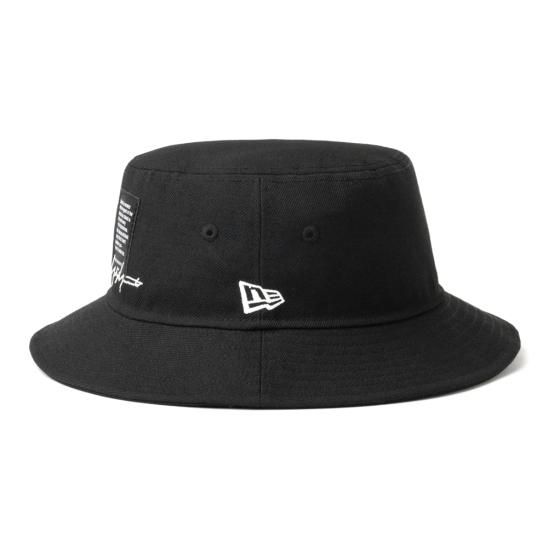 YOHJI YAMAMOTO X NEW ERA | BUCKET01 YY LABEL LOGO / BLACK
