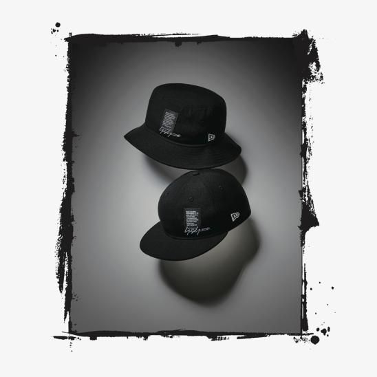 YOHJI YAMAMOTO X NEW ERA | BUCKET01 YY LABEL LOGO / BLACK