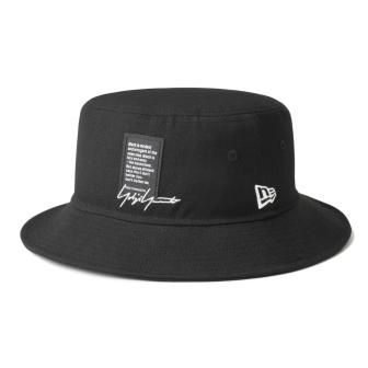 YOHJI YAMAMOTO X NEW ERA | BUCKET01 YY LABEL LOGO / BLACK