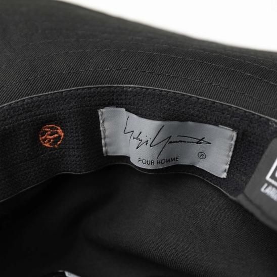 YOHJI YAMAMOTO X NEW ERA | ADVENTURE WIDE BRIM YY ADDRESS PAINT / BLACK