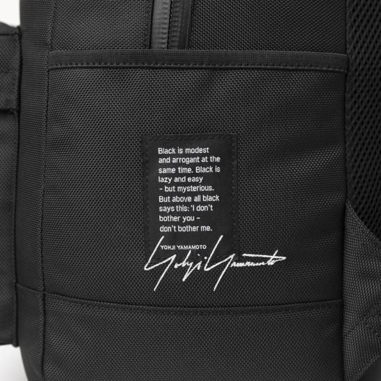 YOHJI YAMAMOTO × New Era men's LIGHT PACK Backpack Black
