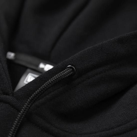 YOHJI YAMAMOTO X NEW ERA | YY LABEL LOGO NEW ERA HOODIE / BLACK