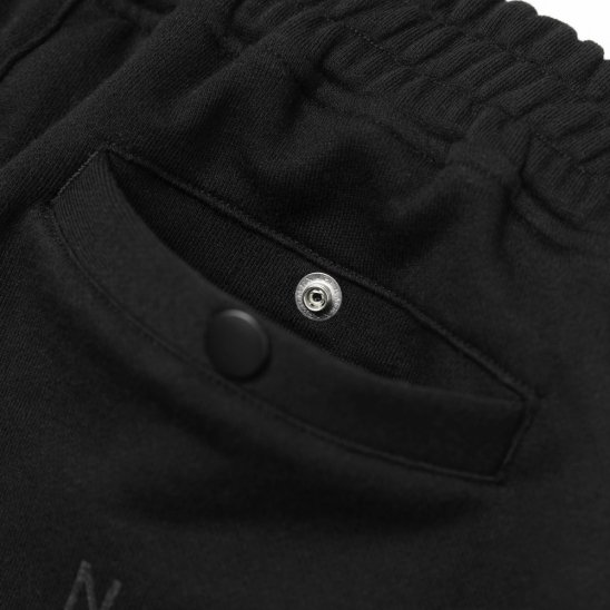 YOHJI YAMAMOTO X NEW ERA | YY LABEL LOGO NEW ERA PANTS / BLACK