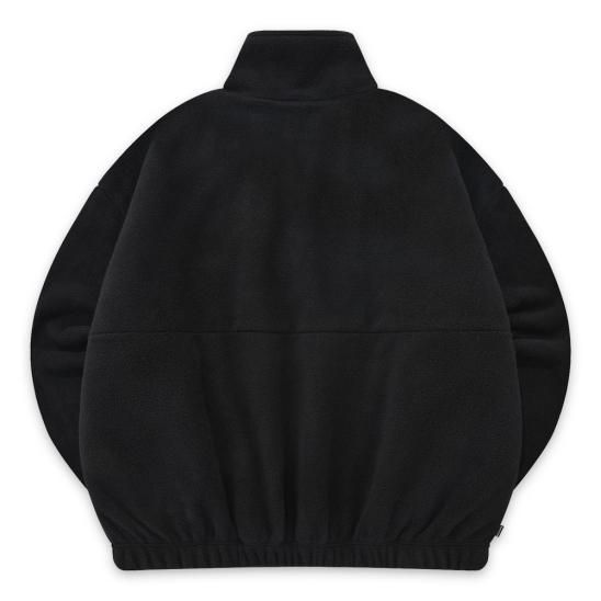 SAINTPAIN | SP HEAT LINING FLEECE HALF ZIP / BLACK