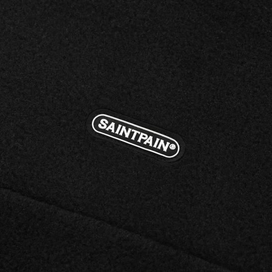 SAINTPAIN | SP HEAT LINING FLEECE HALF ZIP / BLACK