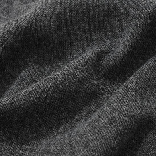 SAINTPAIN | SP SOFT JACQUARD LOGO KNIT / CHARCOAL