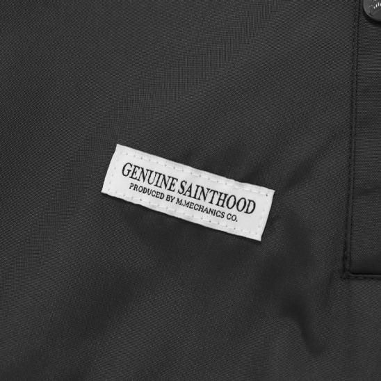 SAINTPAIN | SP TEAM LOGO STADIUM JACKET / BLACK