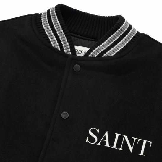 SAINTPAIN | SP GRACE STADIUM JACKET / BLACK