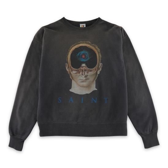 SAINTMxxxxxxSAINT Mxxxxxx(セント マイケル) Face crewneck未使用