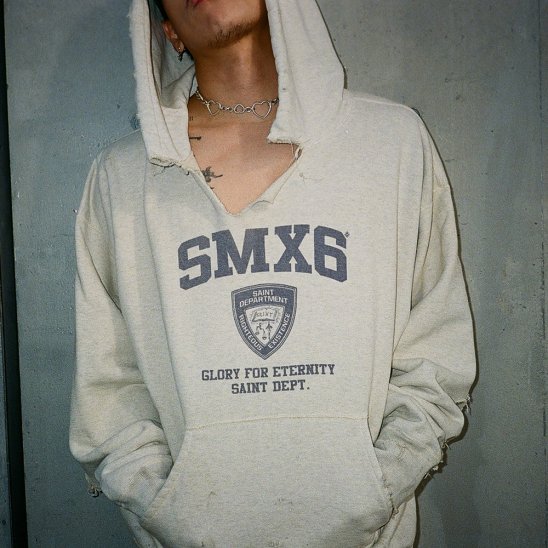 SAINT MXXXXXX | SA HOODIE NYPD / GREY