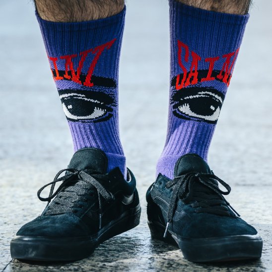 SAINT MXXXXXX | SOCKS EYE / PURPLE