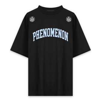 PHENOMENON | COLLEGE LOGO SS TEE / BLACK