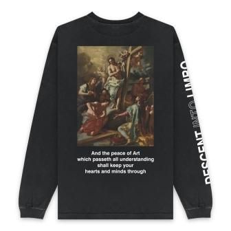 BLACK VINTAGE | JESUS VINTAGE LS TEE(6.2oz) / BLACK