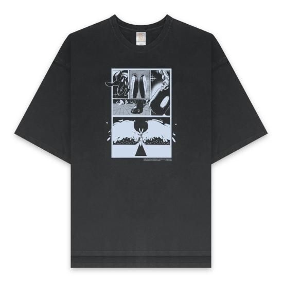 BLACK VINTAGE | LEZEL VINTAGE SS TEE(6.2oz) / BLACK