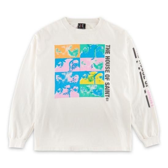 トップス saint mxxxxxx michael l/s tee SAINT MXXXXXX(セントマイケル) 商品ページ - LS TEE HOUSE