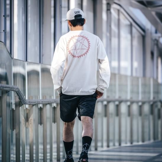 SAINT MXXXXXXセントマイケル 商品ページ   LS TEE EYEBALL / WHITE