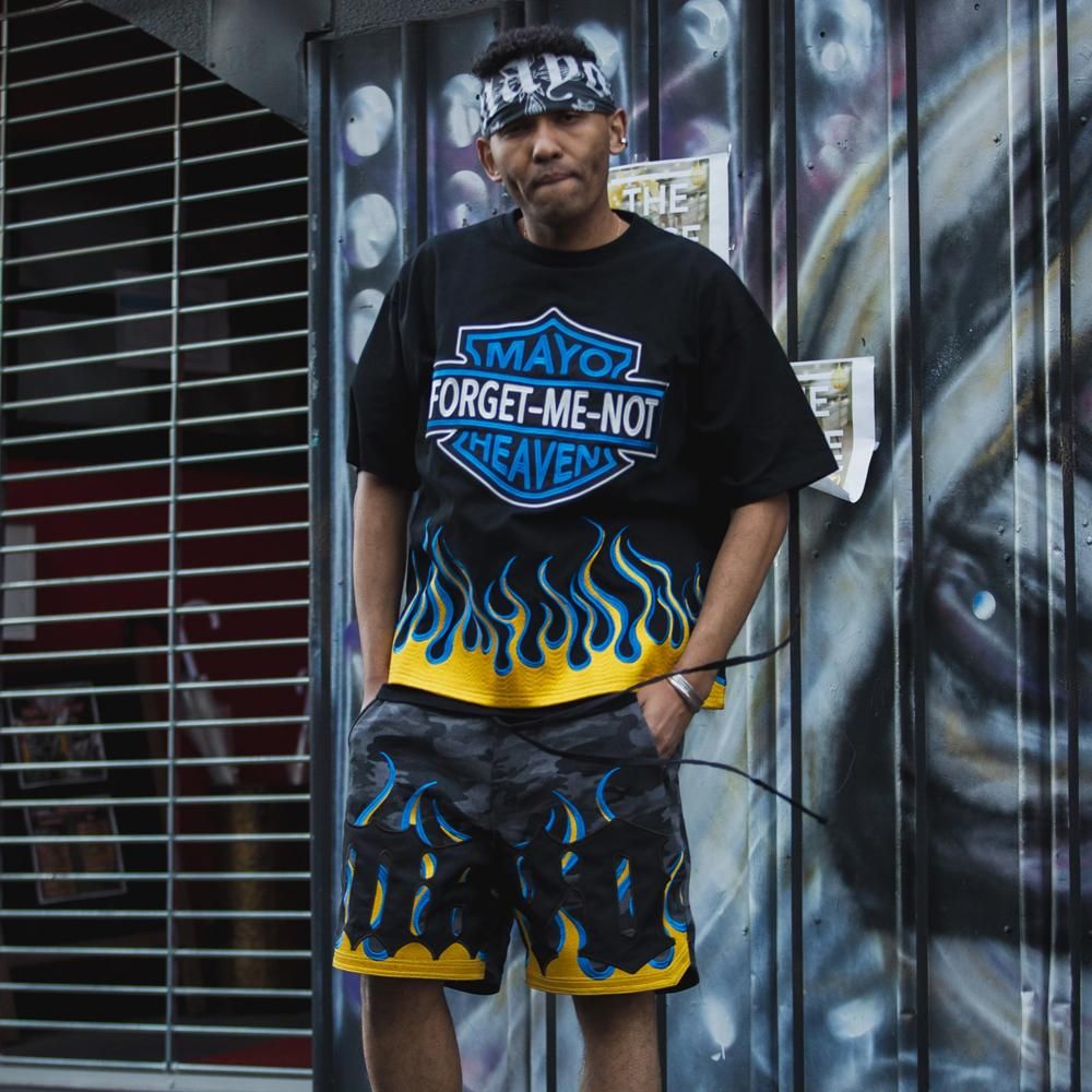 MAYO(メイヨー) 商品ページ - MAYO FIRE EAGLE EMBROIDERY SHORT MAYO(メイヨー) 商品ページ - MAYO FIRE EAGLE EMBROIDERY SHORT