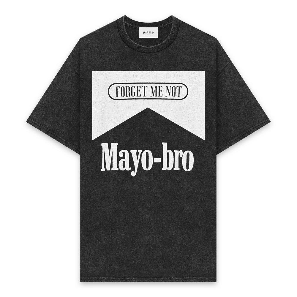 MAYO(メイヨー) 商品ページ - MAYO BRO SHORT SLEEVE TEE / FADE BLACK