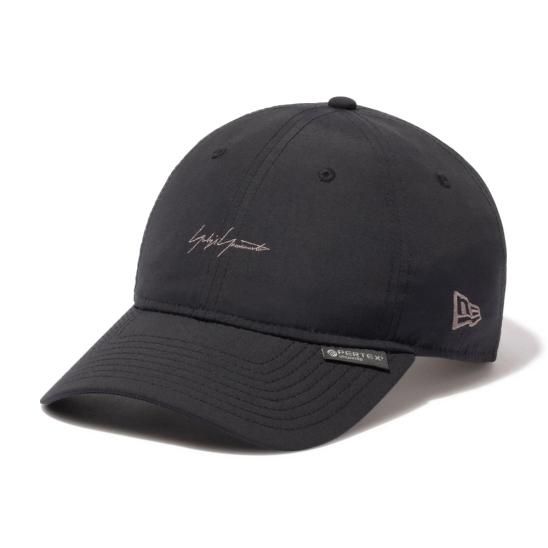 YOHJI YAMAMOTO X NEW ERA | 9THIRTY PERTEX SIGNATURE LOGO / BLACK